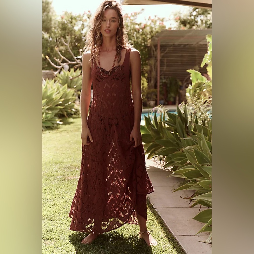 Free People Bianca Fauxchet Swimsuit Coverup